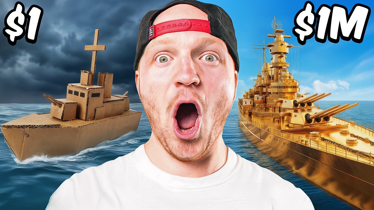 $1 vs $1,000,000 Ship