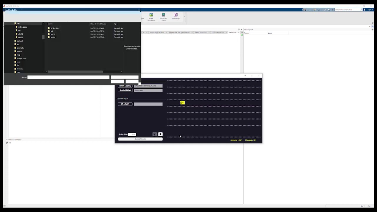 Generating and Testing HRTFs in Matlab
