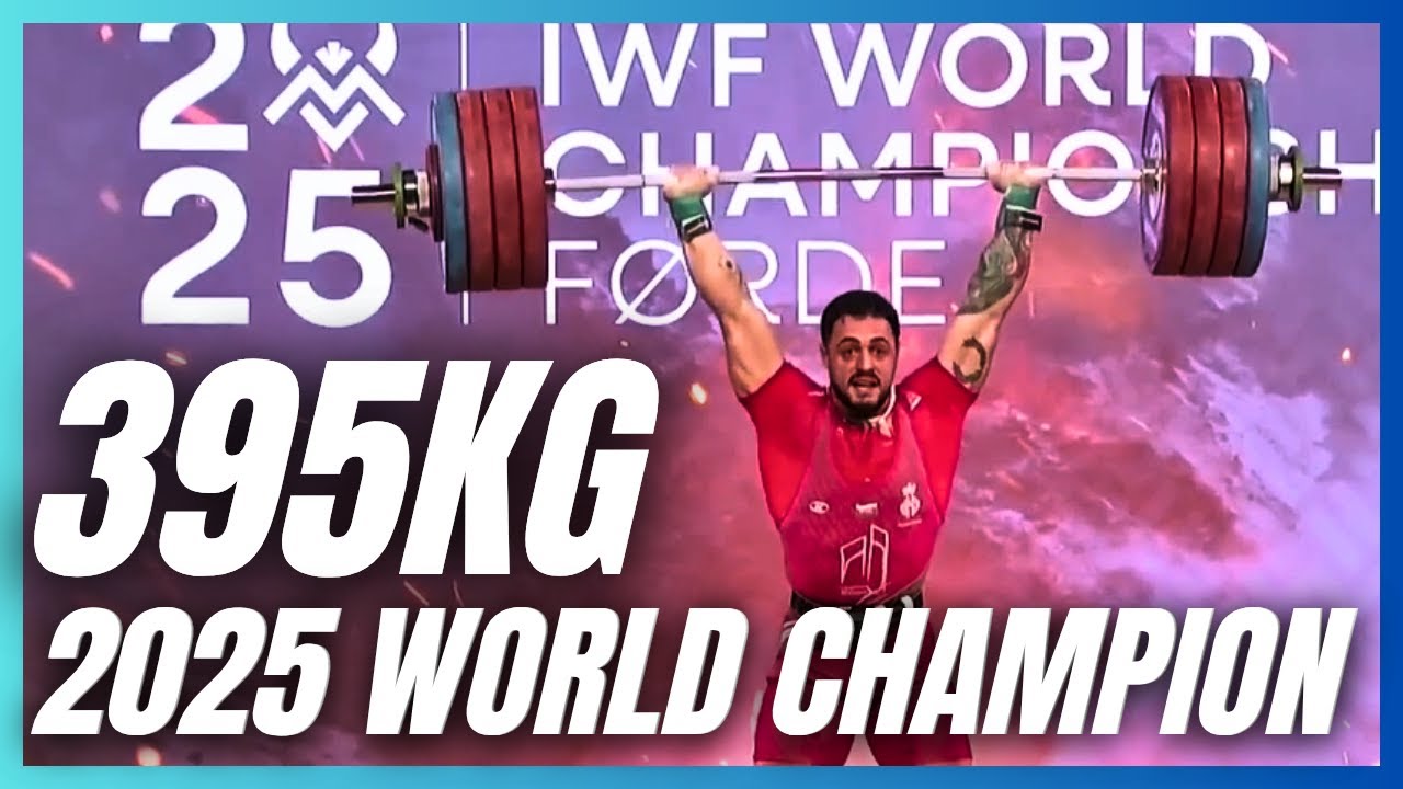 KARLOS NASAR: The INCREDIBLE Bulgarian weightlifter. 2025 World Champion