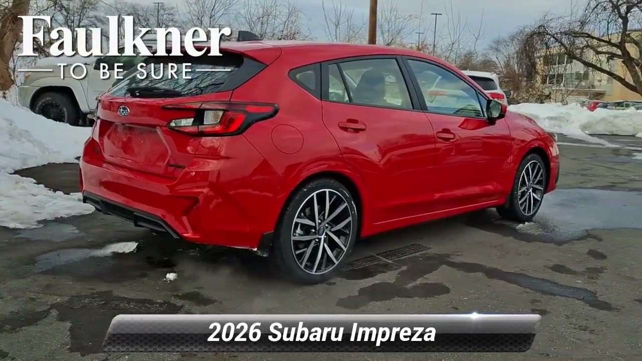 New 2026 Subaru Impreza Sport, Harrisburg, PA T8221527