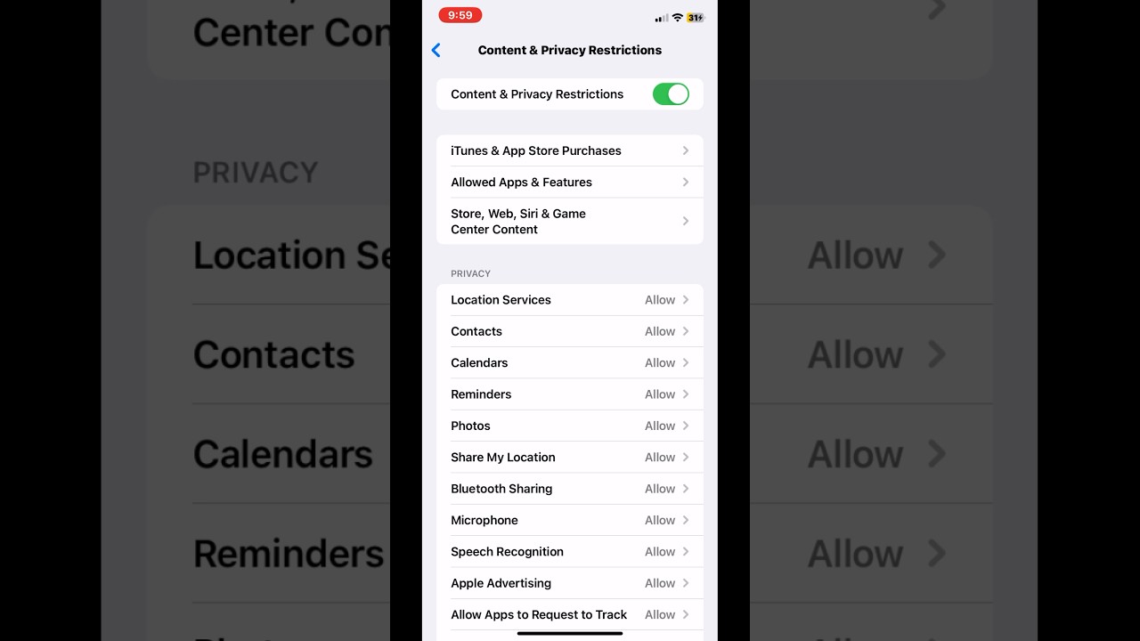 Turn Off In-App purchases on iPhone #iphone #iphonetips