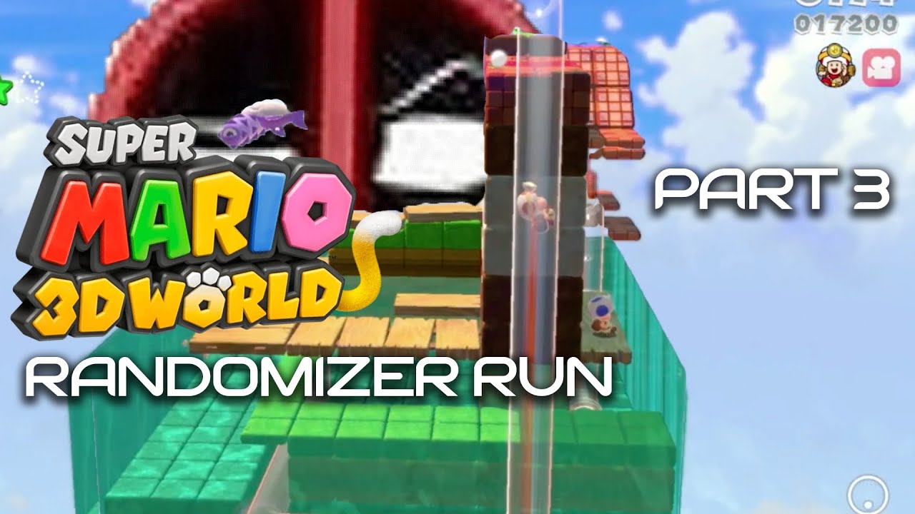 Super Mario 3D World (Randomizer Run) (W/ Shakepool) Pt 3