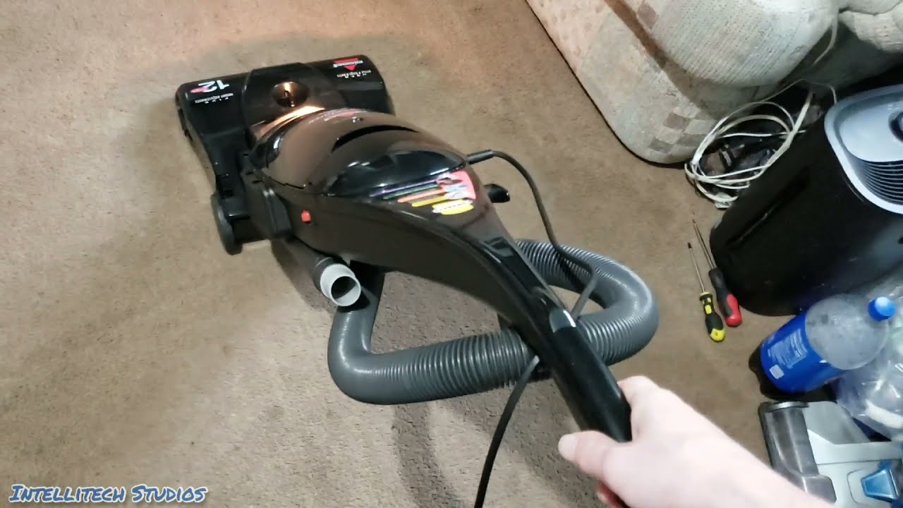 Bissell PowerForce (3522-1) Bagged Upright Vacuum Unboxing (2004)