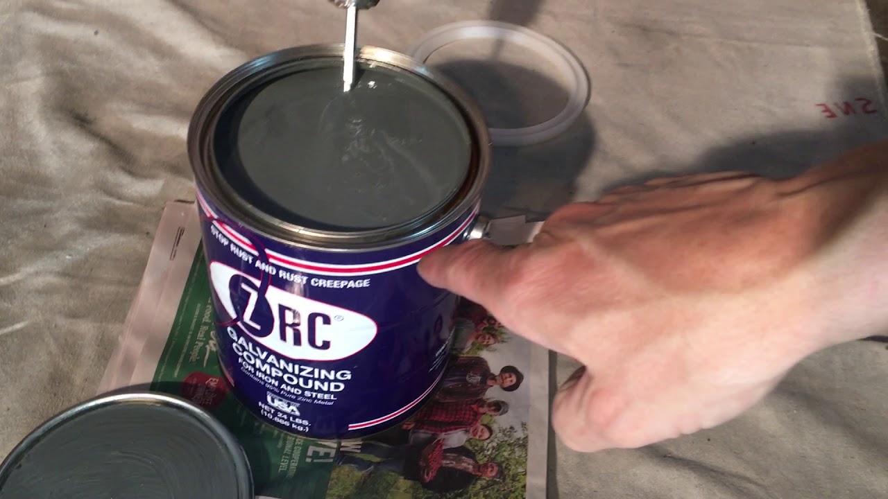 Heat pump for coastal salt water spray corrosion proofing. ZRC Galvanizing compound 95% pure zinc