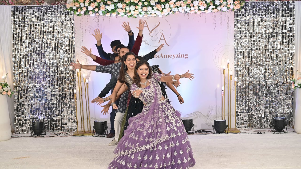 Best Sangeet Group Dance 🔥 | Tere Liye x Rafta Rafta x Masta Kalandar x Natu Natu