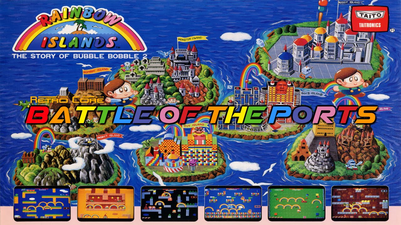 Battle of the Ports - Rainbow Islands レインボーアイランド　(Show #54) 60fps