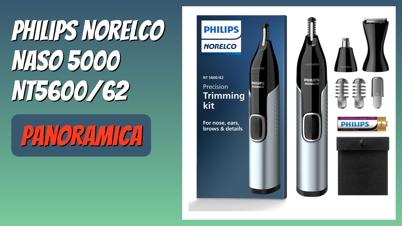 RECENSIONE (2026) : Philips Norelco Naso 5000 NT5600/62. DETTAGLI