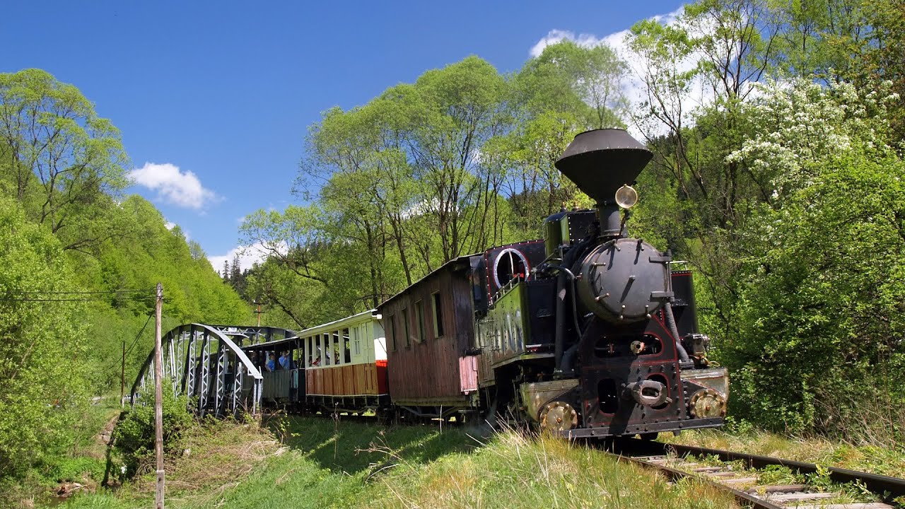 Welcome to The Čierny Hron Forestry Railroad, Slovakia