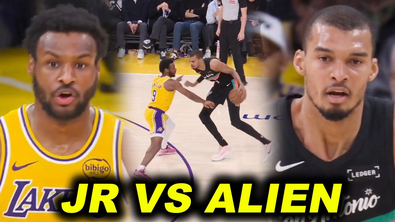 BRONNY VS WEMBY! Mamaw ang alien, takeover si Bronny sa Lakers!
