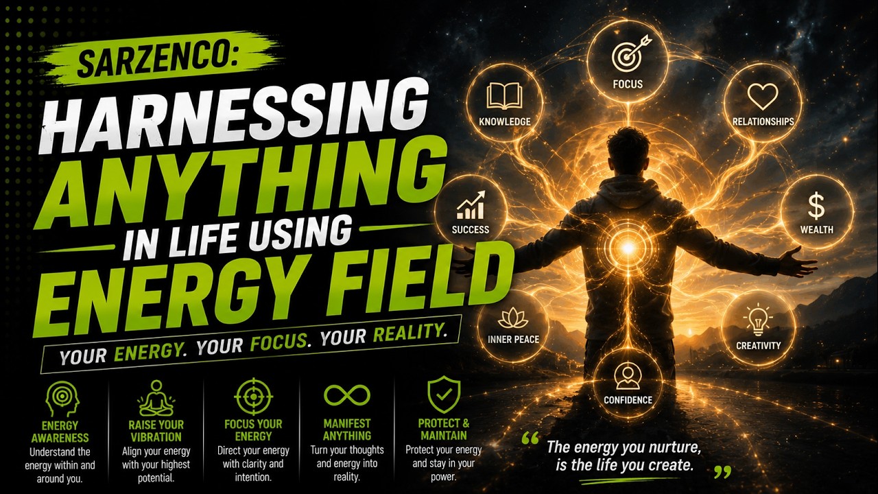 Sarzenco: Harnessing anything in life using energy field