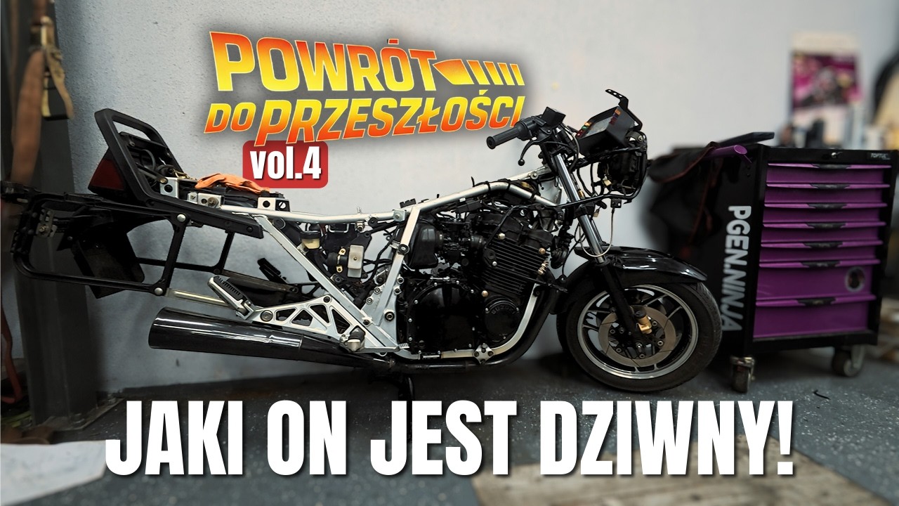 Te rozwiązania z Suzuki GSX1100EF z 1986 roku dziś by nie przeszły! Naprawiamy 40-letnie moto [cz.4]