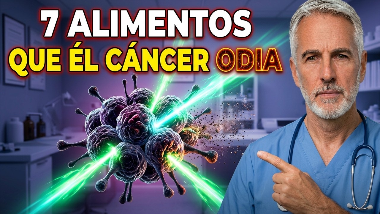 7 alimentos que el cáncer ODIA (y por qué)