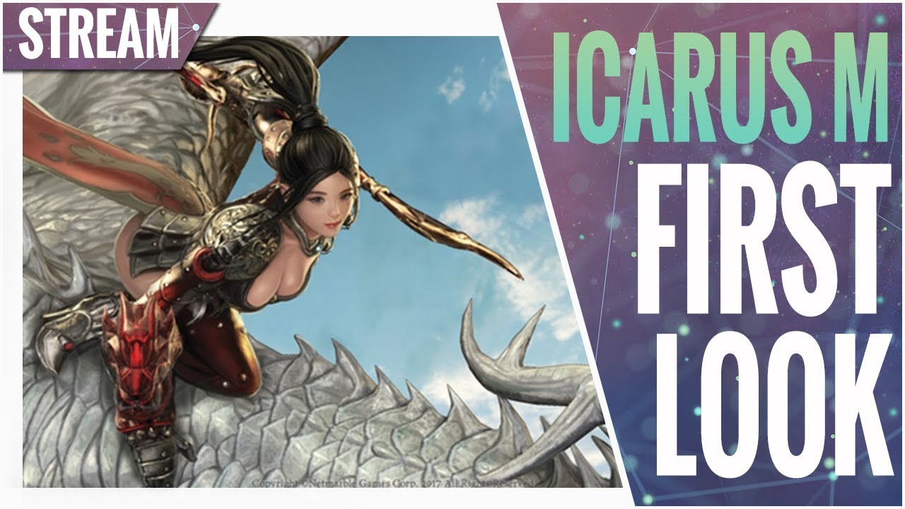 Icarus M Cash Shop, Gameplay, Graphics - official launch (Korea) - Mobirum Live