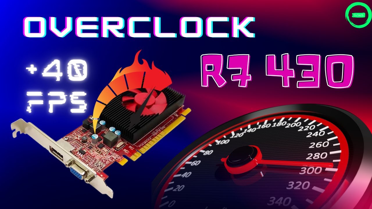Overclock a Radeon R7 430 y cualquier otra tarjeta de video antigua! | 2024