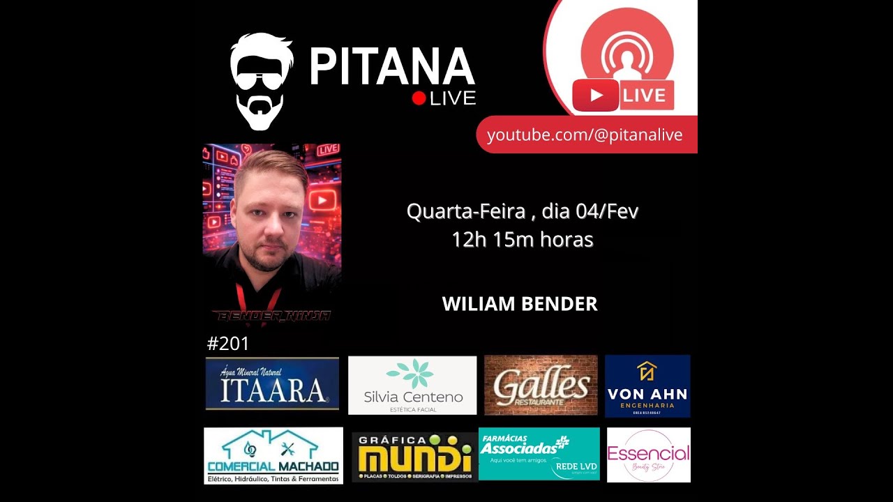 Pitana Live c/ Wiliam Bender