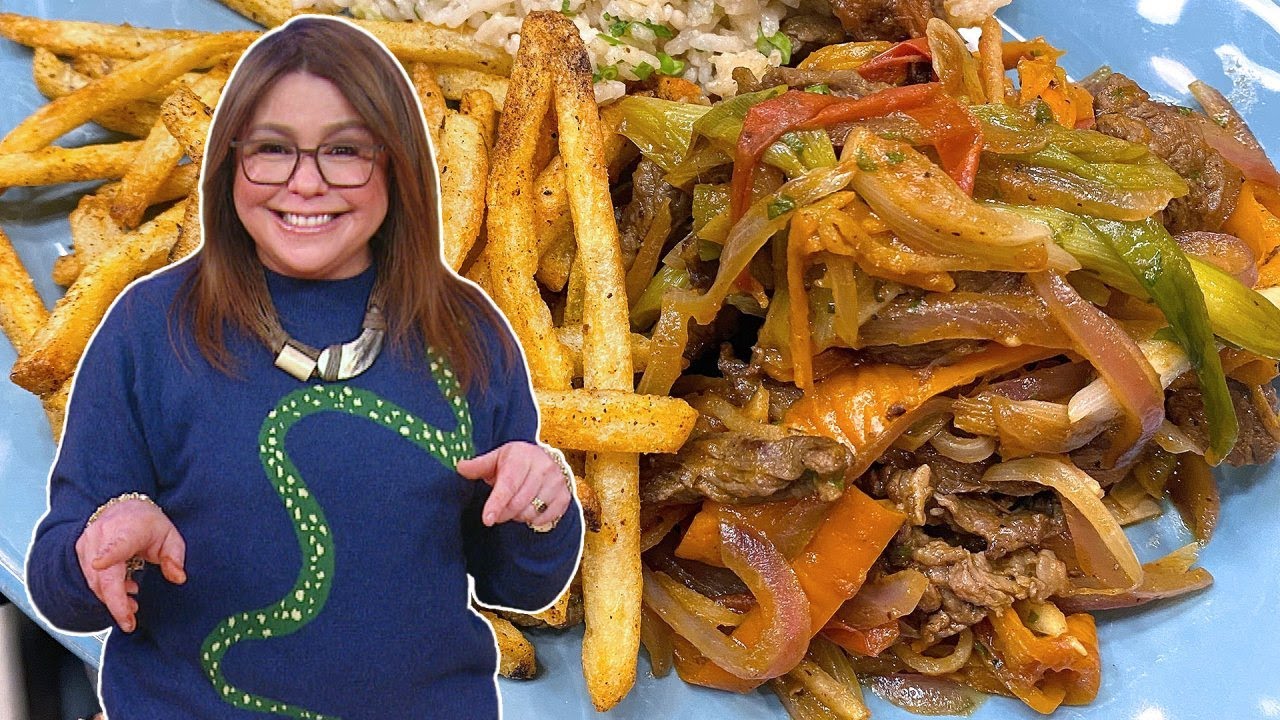 Rach's Peruvian Take on Stir-Fry With Beef + Veggies