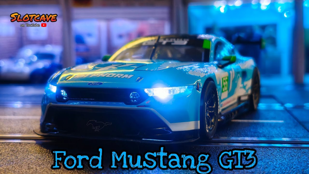 Carrera Digital 132, Ford Mustang GT3, kann das Pony mithalten? 