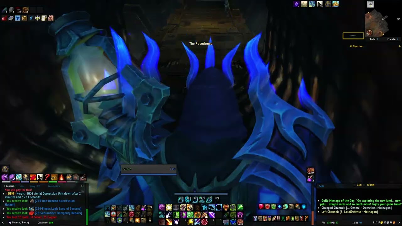 Mechagon Dungeon Decor and Mechagon Peacekeeper mount