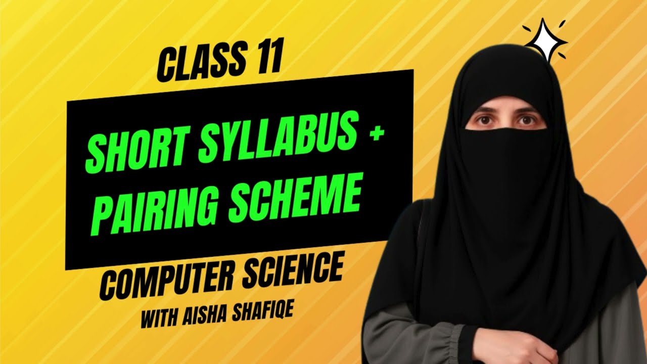 Short Syllabus Computer First year I Smart Syllabus Computer Science Class 11