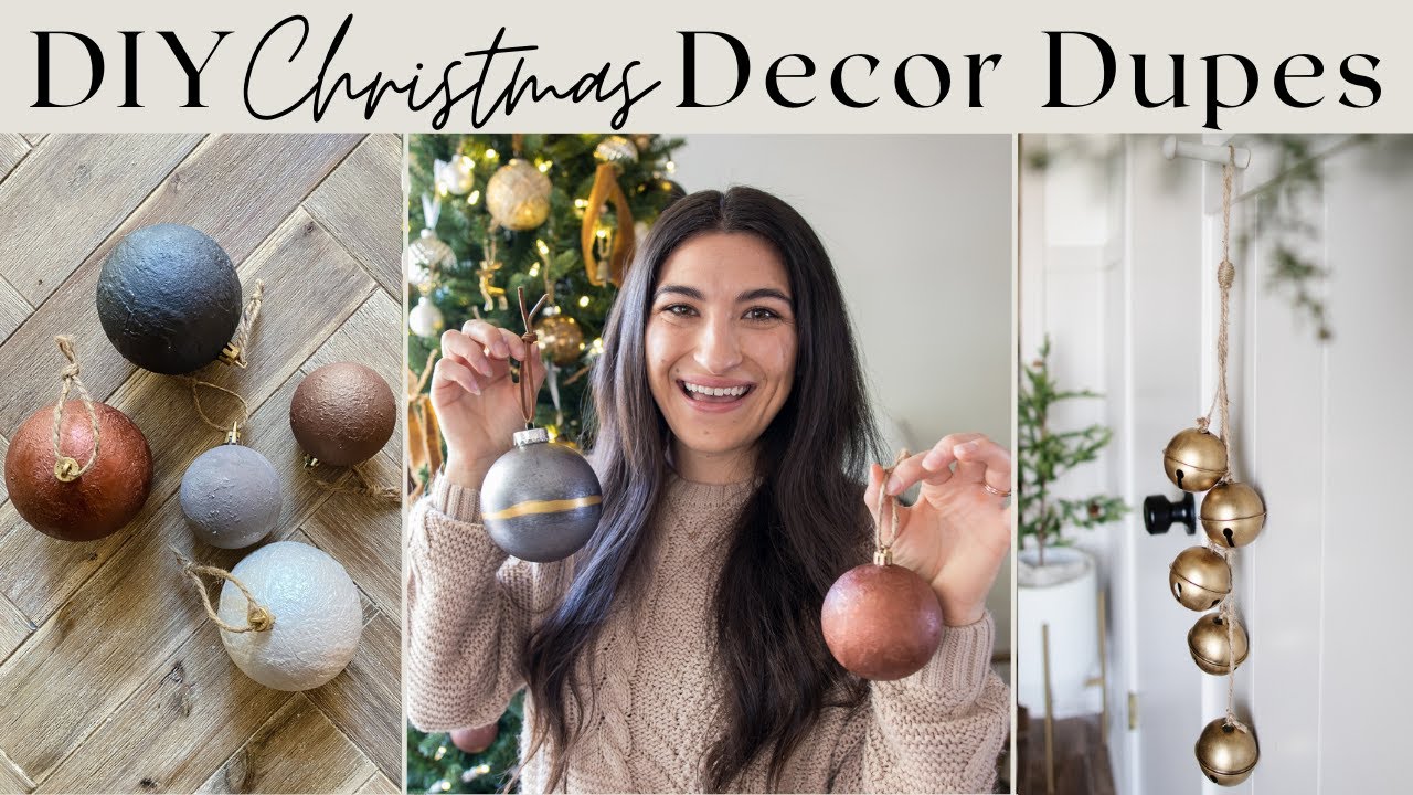 Expensive Looking Christmas DIY's // High End Christmas Decor Dupes