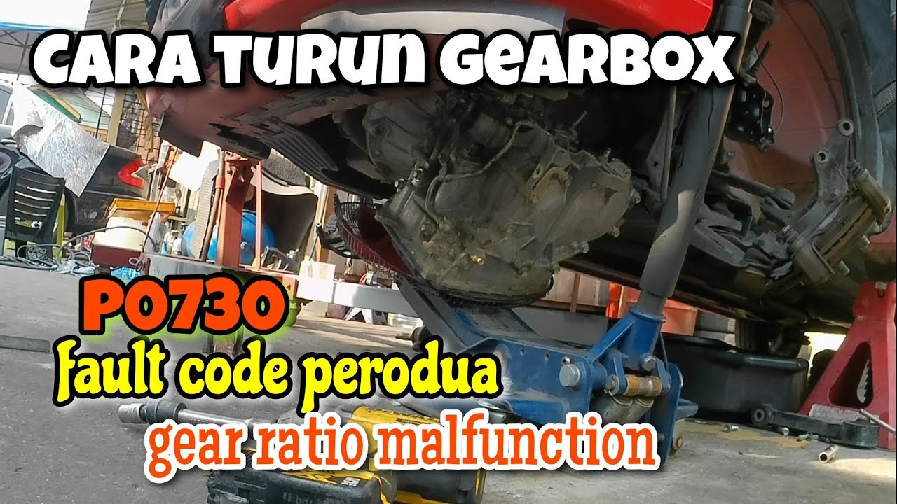 Cara turun gearbox perodua bezza 