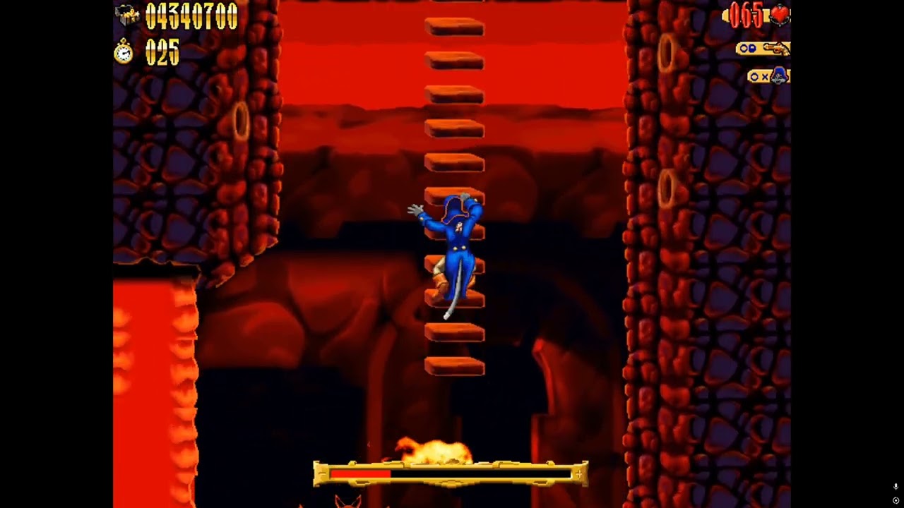 Captain Claw - Final Boss No Cheats V1.4.5.4 Hardest Difficulty Patch