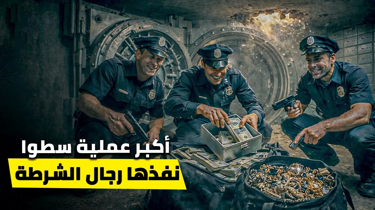عندما يصبح رجال الأمن لصوصًا | ثلاثة شرطيين فاسدين سرقوا خزنة بنك كاملة