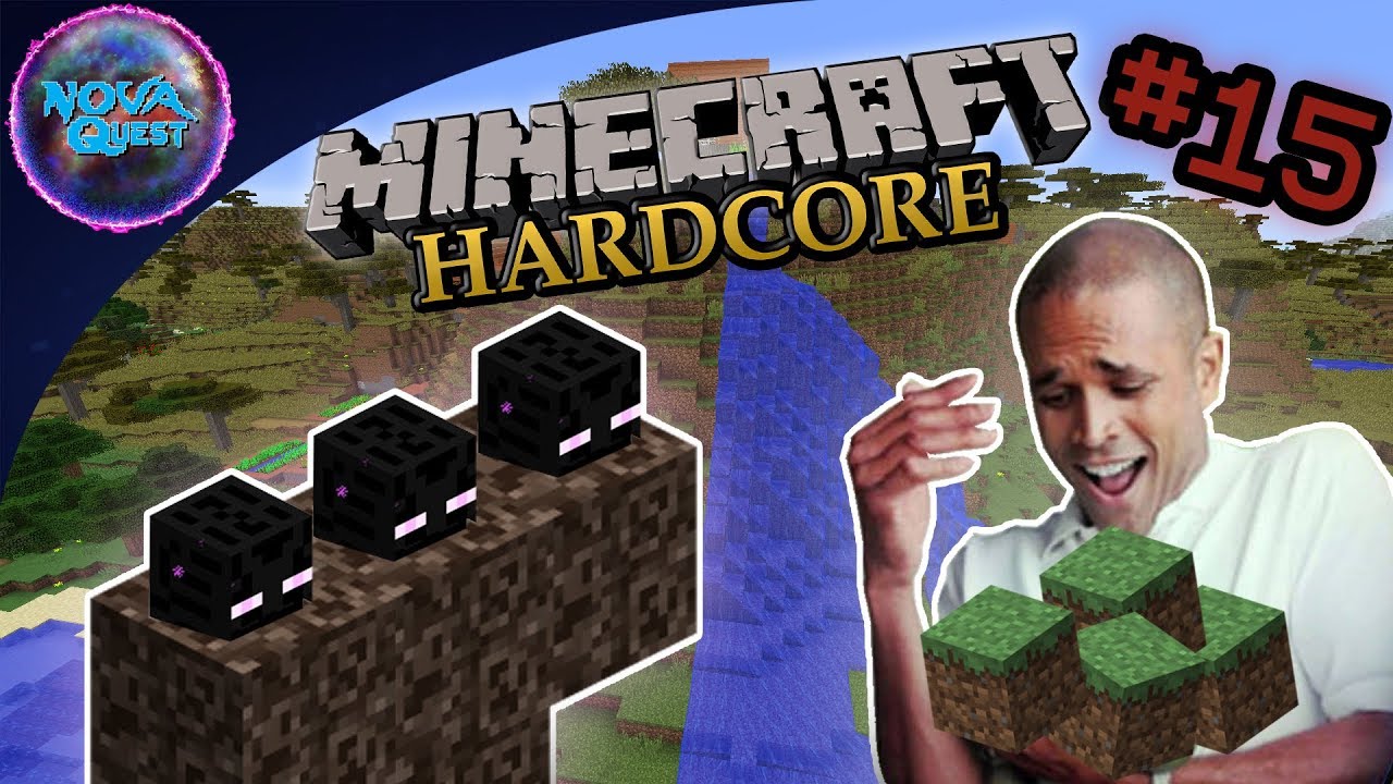 Nova Quest Minecraft Hardcore! | GRASS BLOCKS AND ENDER SKULLS | Part 15