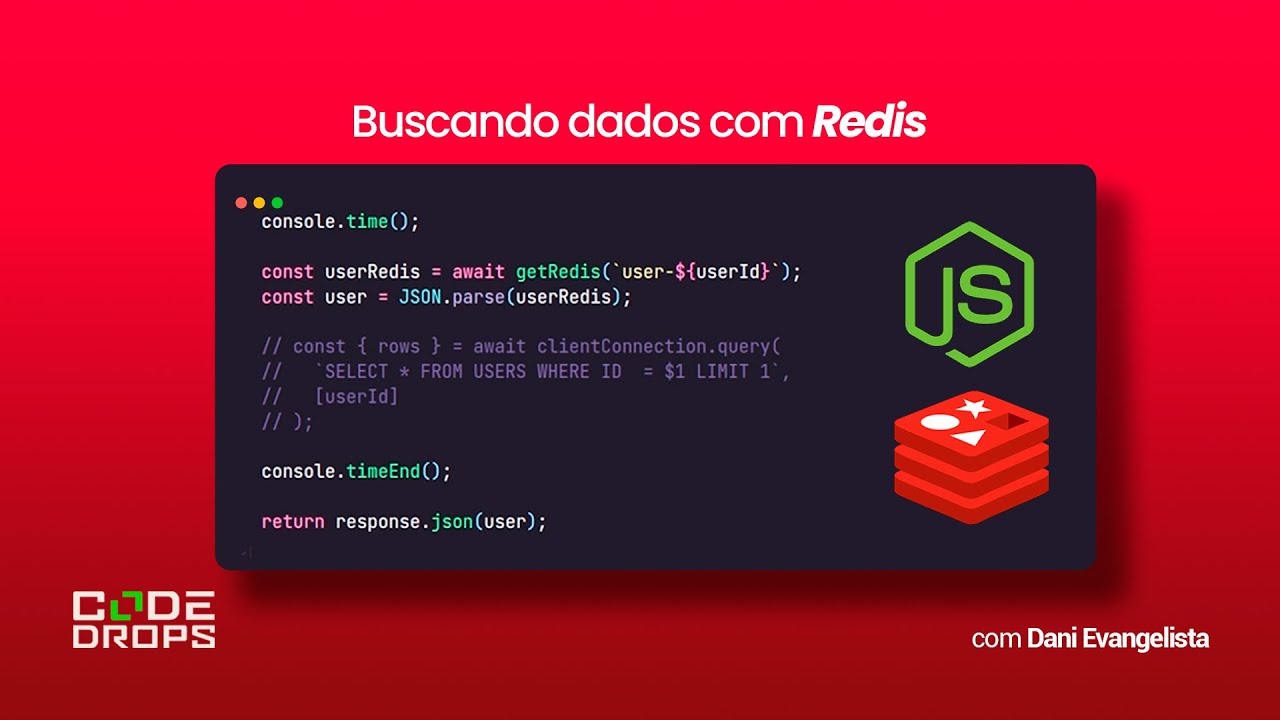 Cache com Redis em Node.js - Code/drops #104
