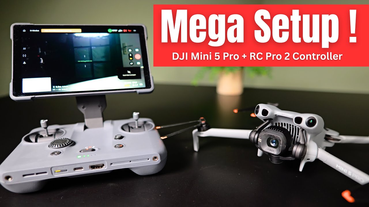 Wahnsinn! DJI Mini 5 Pro und DJI RC Pro 2 Controller! Bin ich denn verrückt :-)