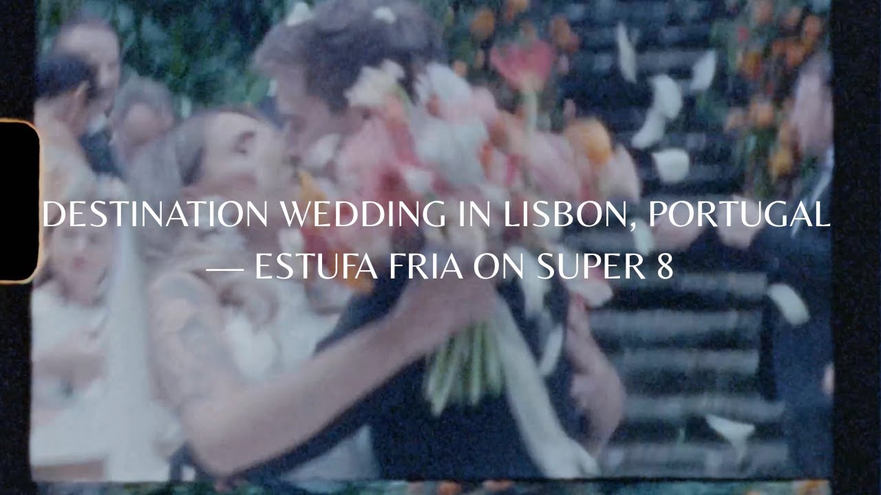 Lisbon Greenhouse Wedding on Super 8 | Estufa Fria, Portugal