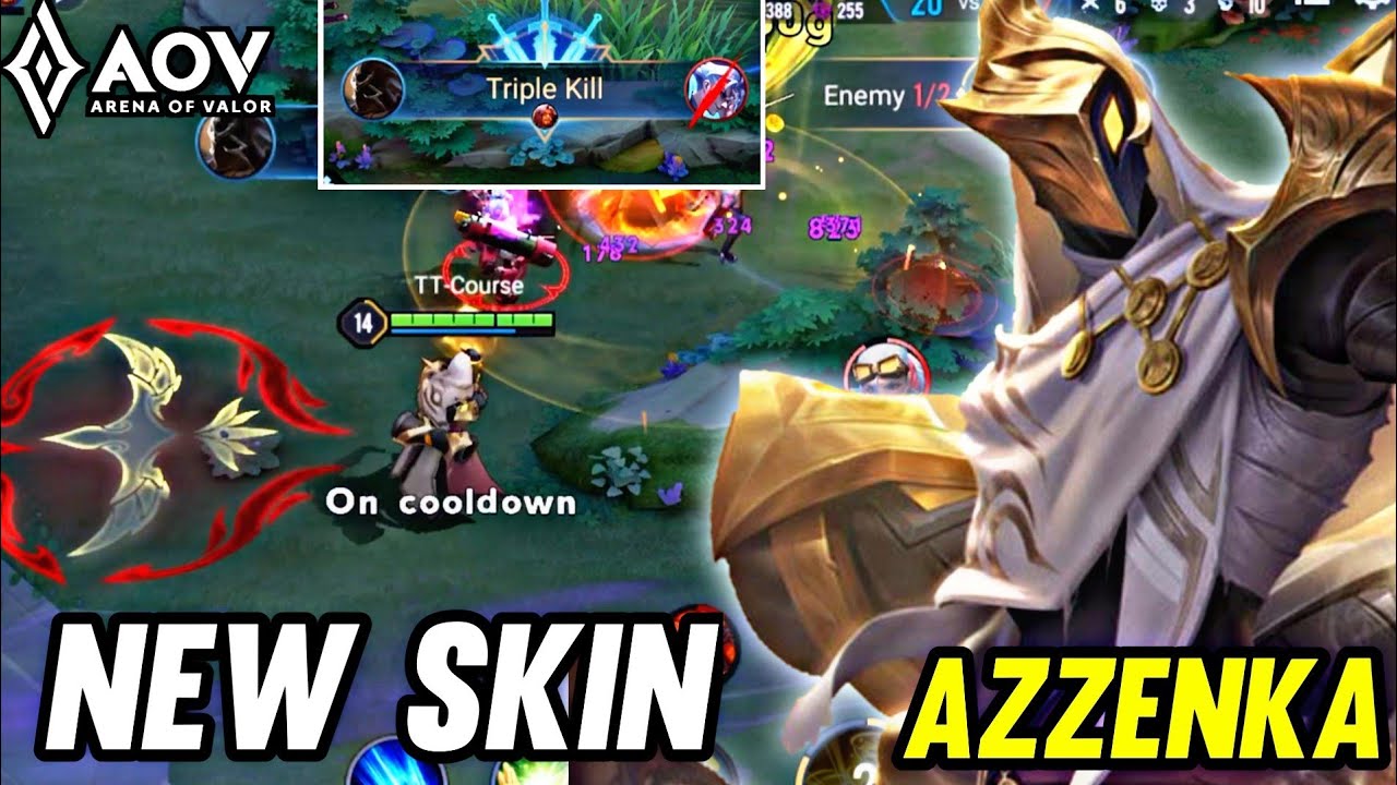 AOV : NEW SKIN AZZENKA RANKED REWARD | ARENA OF VALOR