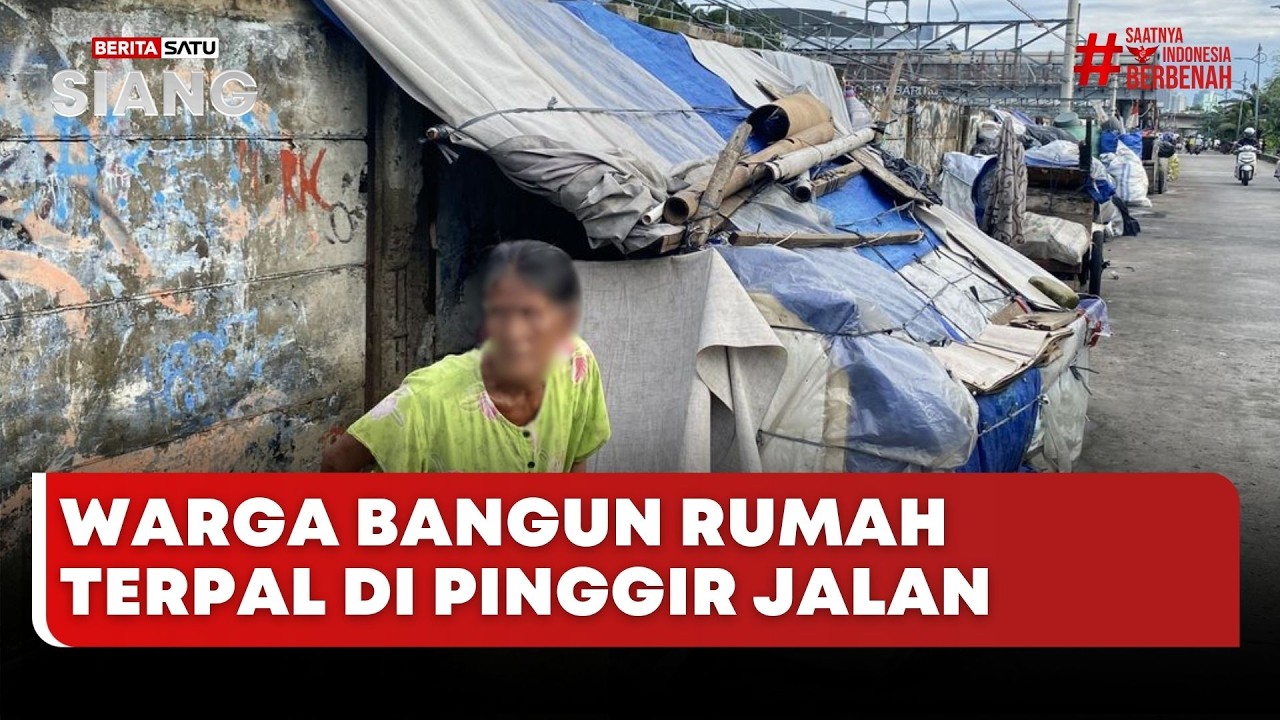 🔴 LIVE | Warga Bangun Rumah Terpal di Pinggir Jalan - Beritasatu Siang