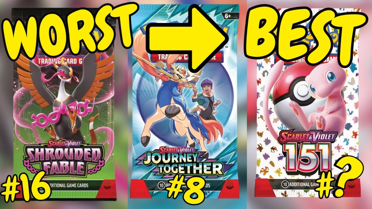 Opening & Ranking EVERY Scarlet & Violet Set!