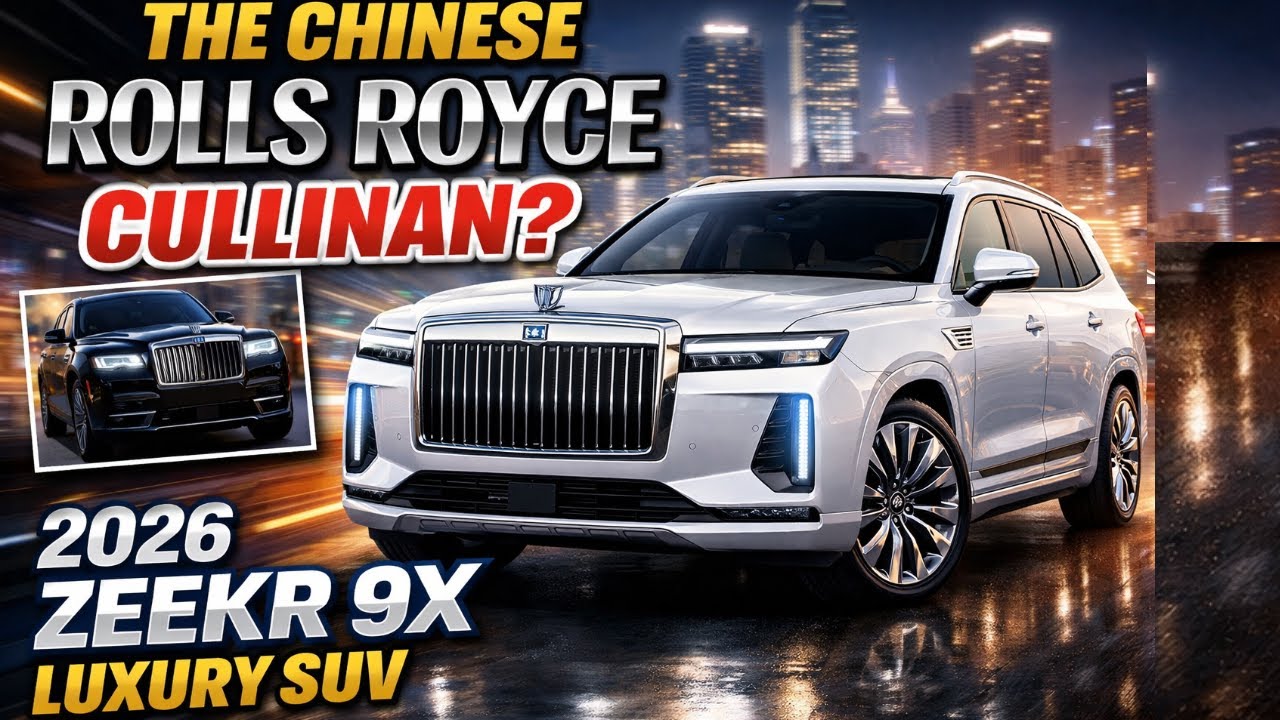 The Chinese Rolls Royce Cullinan of New 2026 Zeekr 9X Luxury SUV a detailed Overview