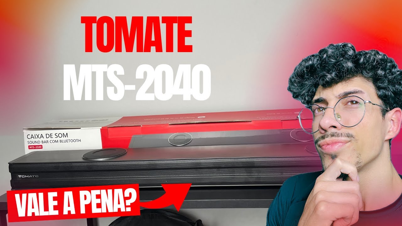 Por menos de R$ 600 vale a pena? Soundbar Tomate MTS-2040 140w