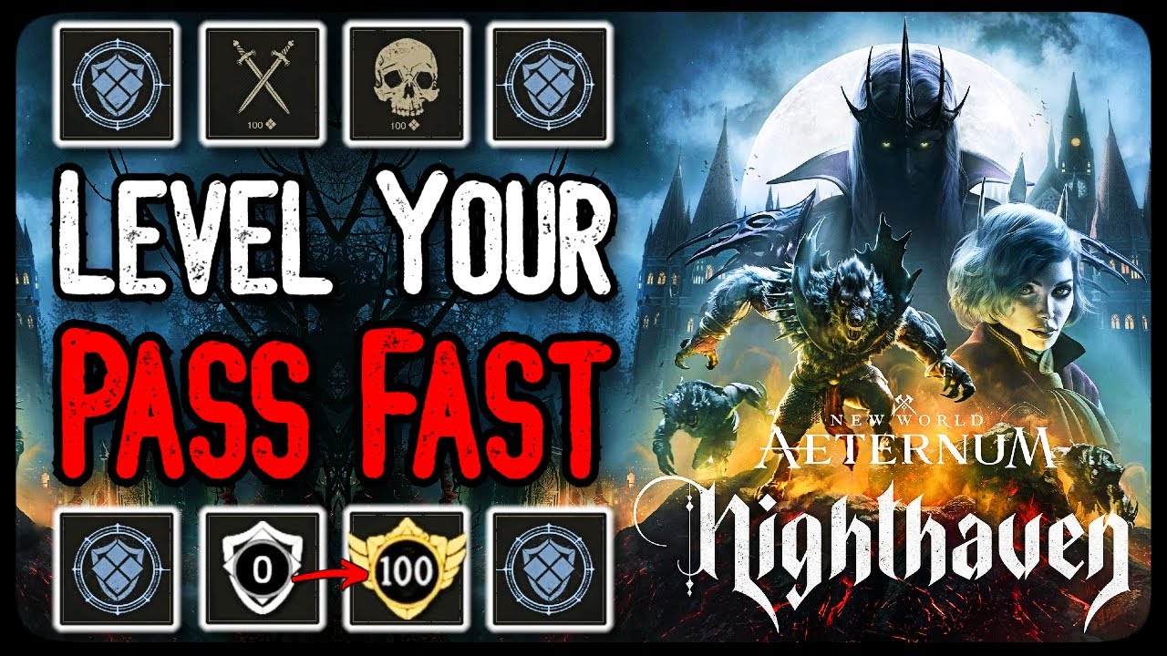 Level Season Pass FAST & All New Season Rewards! (New World: Aeternum)
