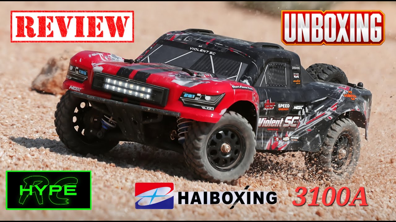 Unboxing & Bashing the NEW HBX Violent SC 3100A Short Course Truck