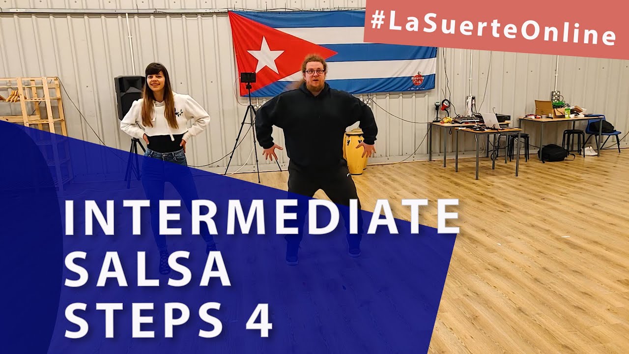 Intermediate Cuban Salsa Steps Course - Class 4 (