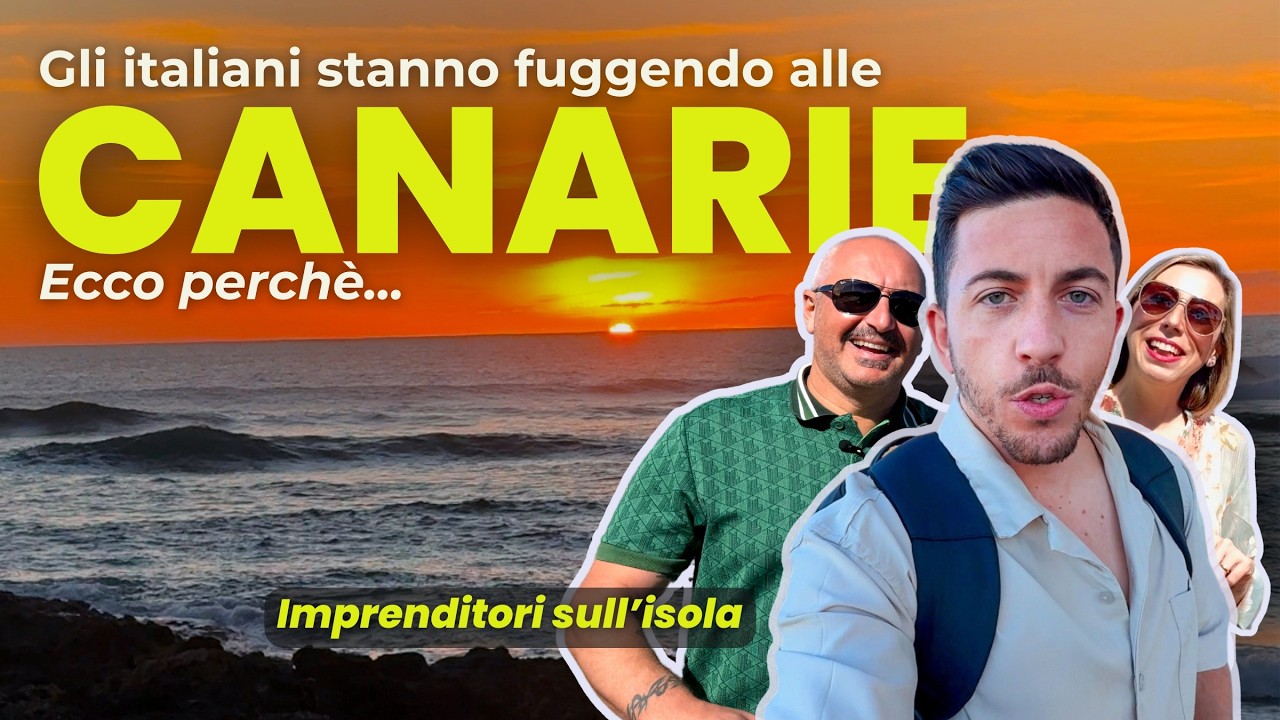 Perché così tanti italiani si trasferiscono alle Canarie? Quello che devi sapere 🏝️ Fuerteventura