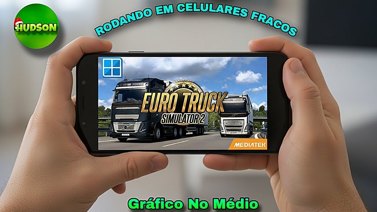 EURO TRUCK SIMULADOR 2/ WINLATOR LUDASHI RODANDO EM CELULARES FRACOS/ CONFIGURAÇÃO 