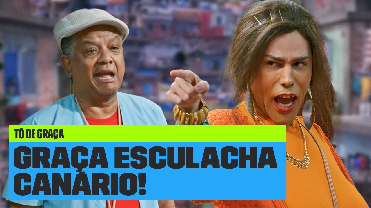 Os melhores momentos da Gra&ccedil;a dando apavoro no Can&aacute;rio!  | T&ocirc; De Gra&ccedil;a | Temporada 7 | Multishow
