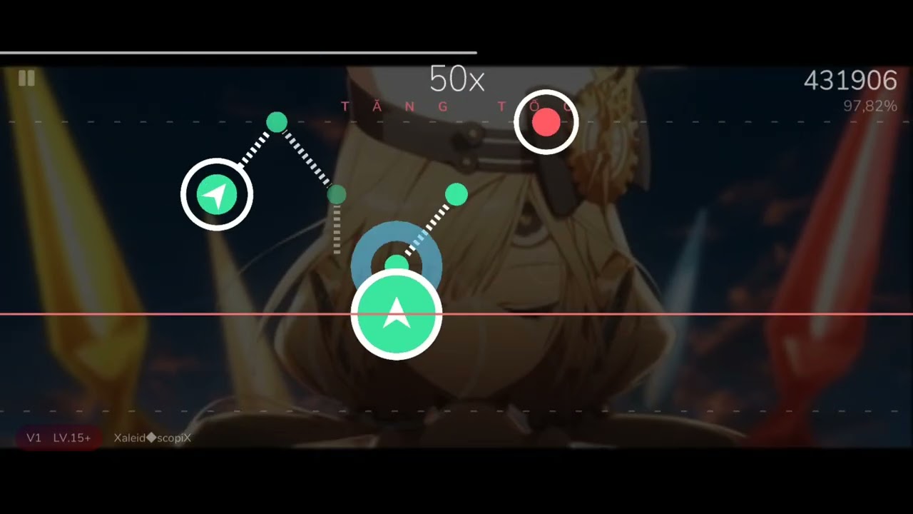 [Cytoid] if you don't know how to play properly just mash [Xaleid◆scopix | V1 LV. 15+]