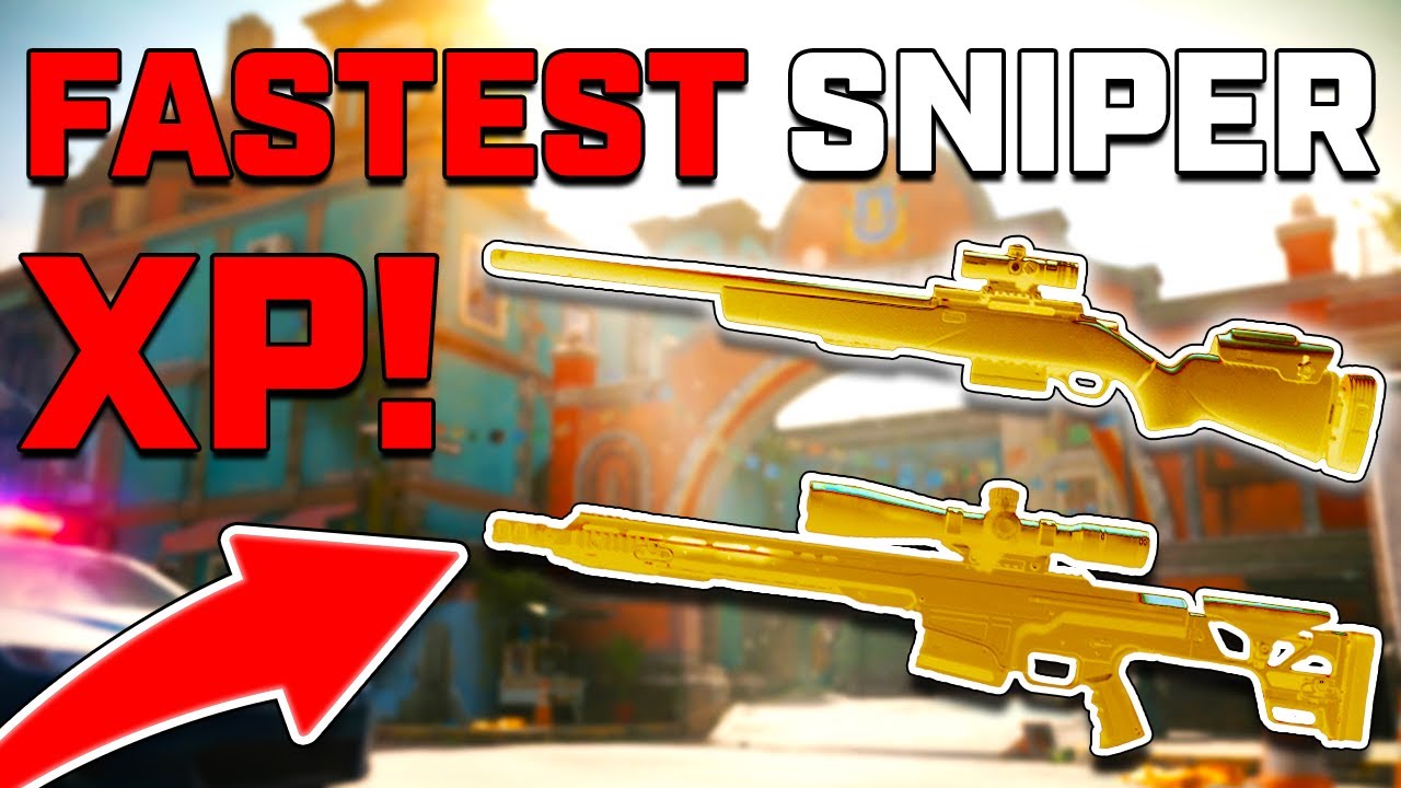 HOW TO LEVEL UP SNIPERS FAST IN MW2! (EASY SNIPER WEAPON XP)