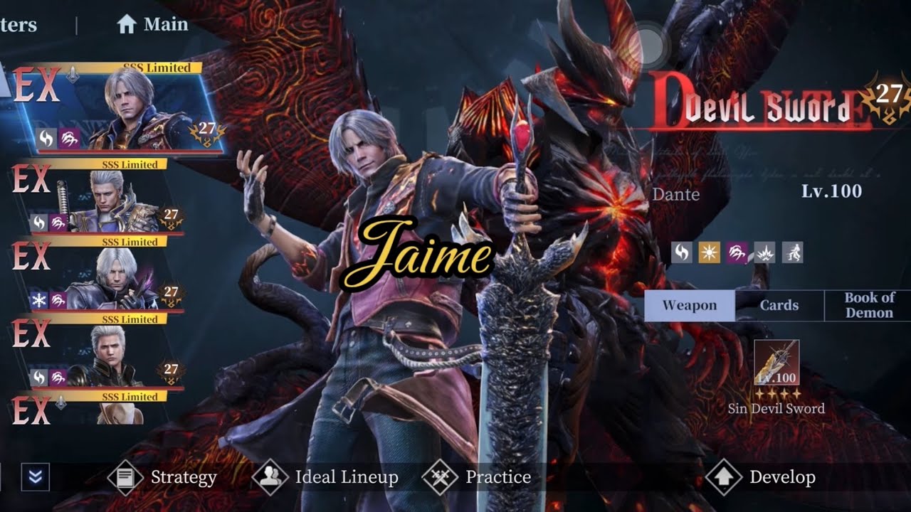 Devil May Cry : Peak of combat - ( Cerberus 1x shot Died with new card Perseloper )