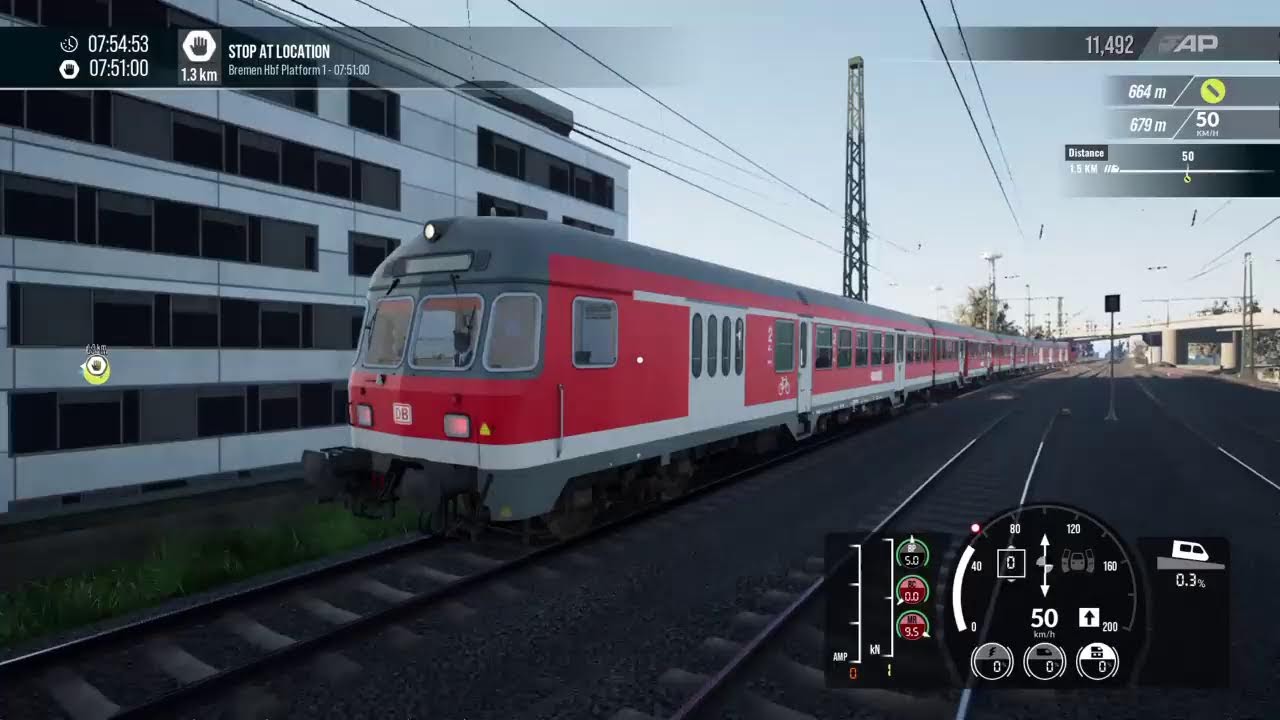 #TSW6 live: RB #14809 - Oldenburg to Bremen (7:07am)
