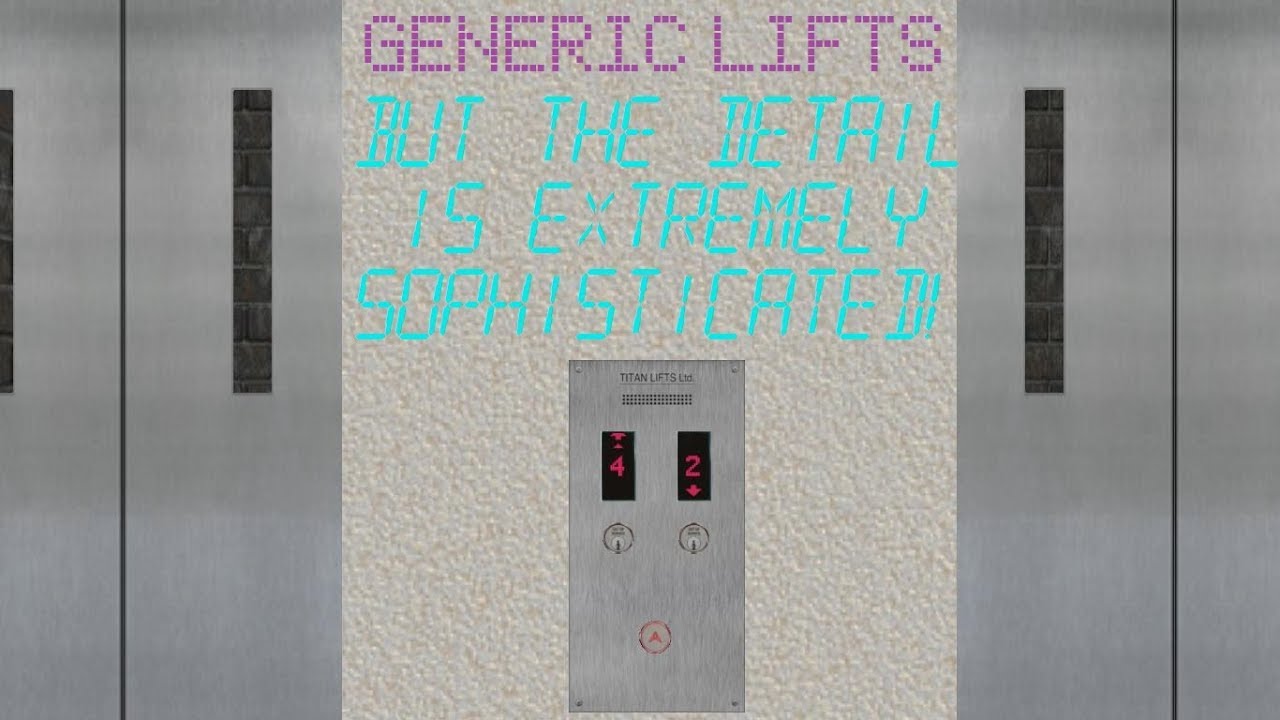 Skyscraper: Very realistic generic elevators