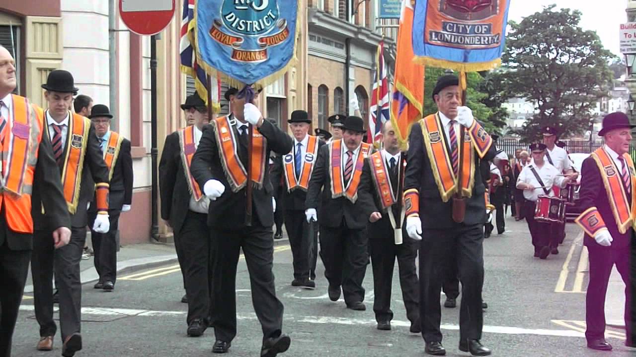 Londonderry Grand Orange Lodge Orange Service 2015