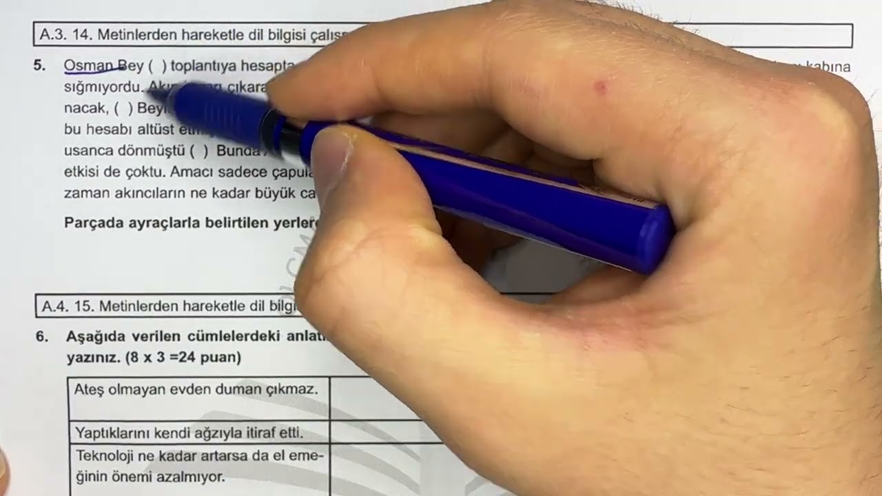 11.Sınıf Edebiyat 2.Dönem 2.Yazılı