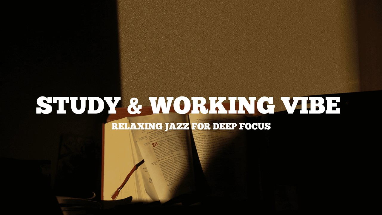 Relaxing Jazz Rhythms🎷 for Reading & Focus | Deep Focus